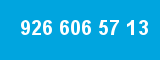 926 606 57 13